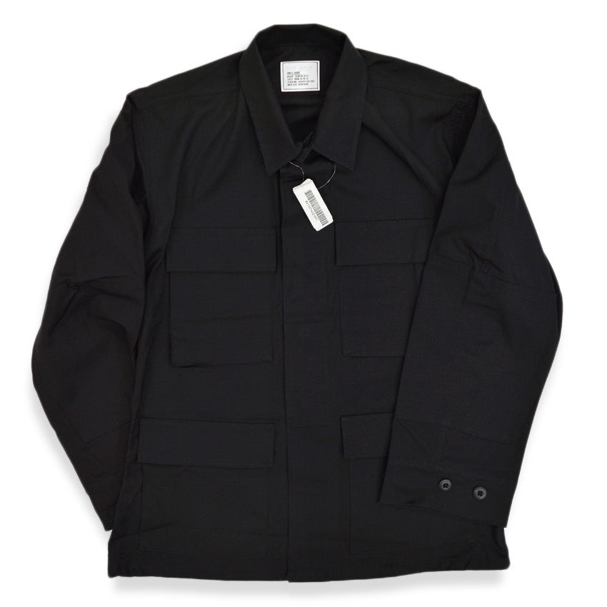 1990's DEADSTOCK USARMY BLACK 357 BDU JACKET... SMALL-SHORT