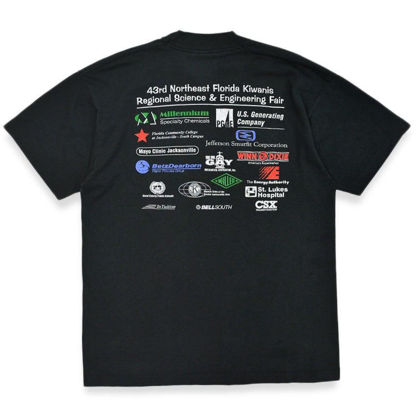 1990's SCIENCE STRETCHES YOUR MIND T-SHIRT...L