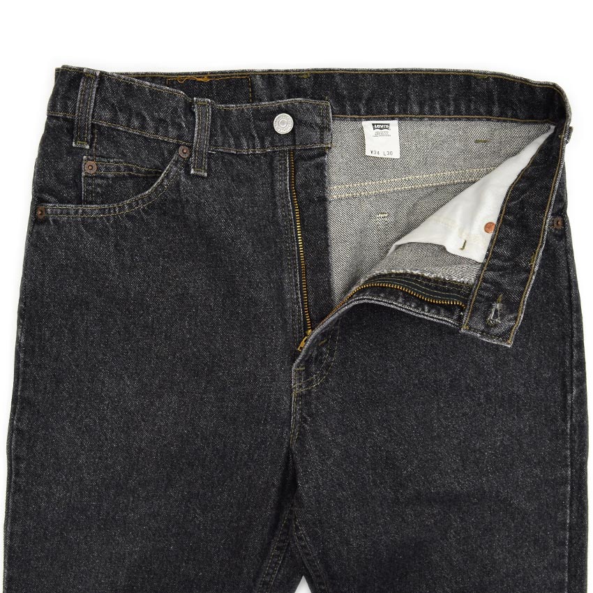 1990's Levi's 517 BLACK DENIM PANTS... W33 L28