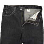 1990's Levi's 517 BLACK DENIM PANTS... W33 L28