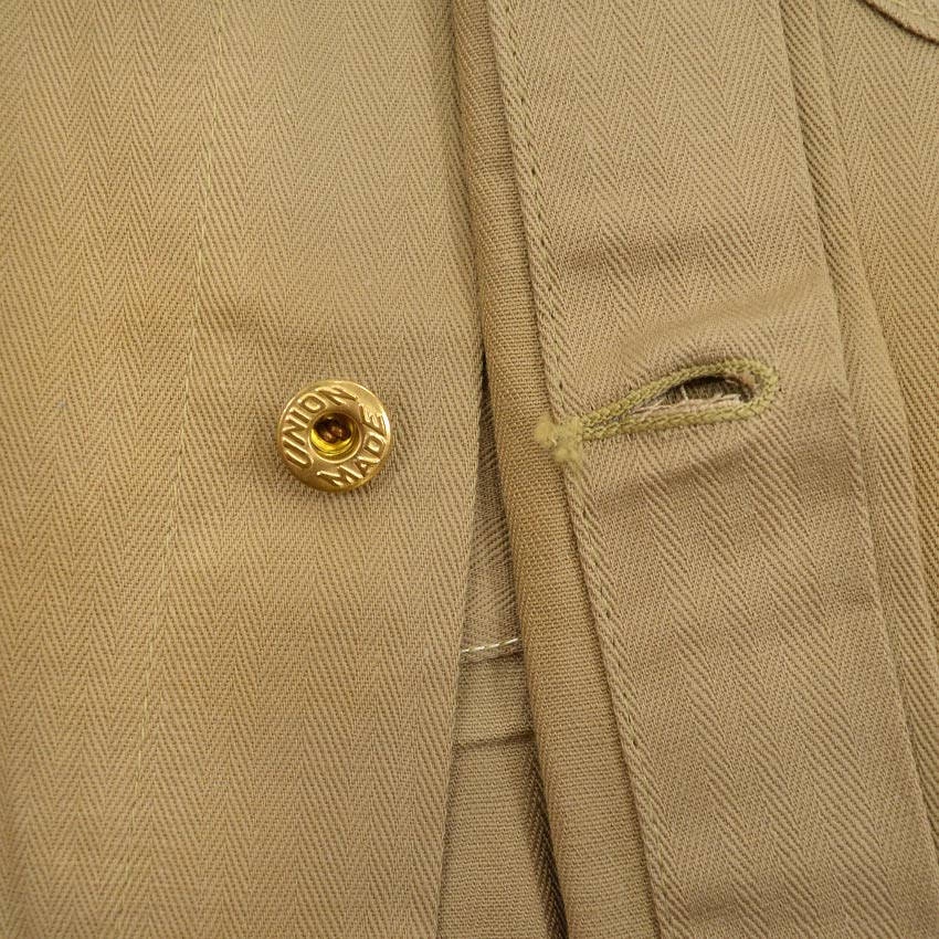 ~1960's DEADSTOCK EDWARD HYMAN COMPANY HBT SERVICE COAT... 38