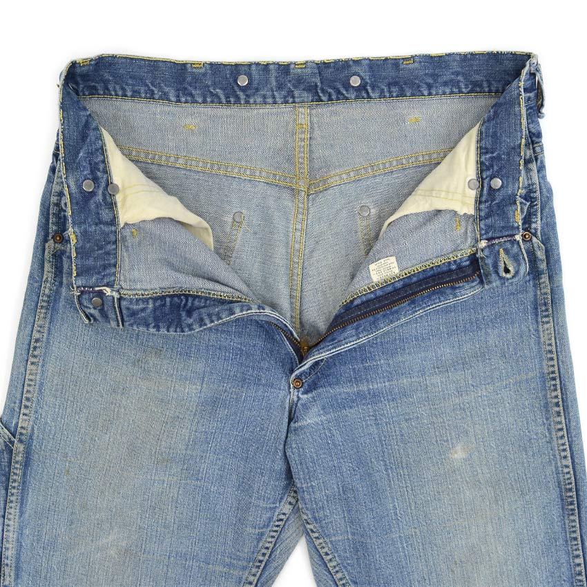 1960's~ BOSS OF THE ROAD BY Lee 77 DENIM PANTS... W34 L31