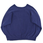 ~1970's SPRUCE Eggplant Navy Blue Sweatshirt Large ... AS IS