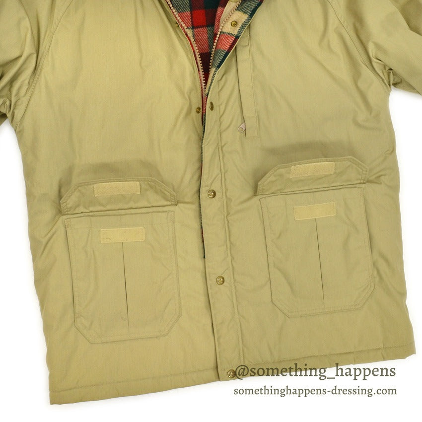 1970's WOOLRICH MOUNTAIN PARKA COYOTE FUR... Fits like L～XL