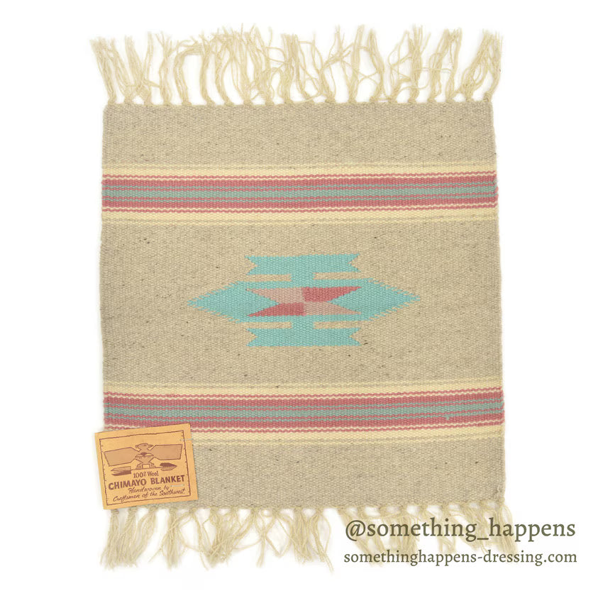 DEADSTOCK OLD CHIMAYO BLANKET CRAFTSMEN OF THE SOUTHWEST RUG ...