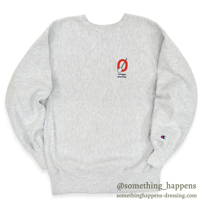 1990's CHAMPION REVERSE WEAVE SWEAT SHIRT OUTRIGGER CANOE CLUB ... XL