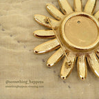OLD FLOWER & SUN PINS ...