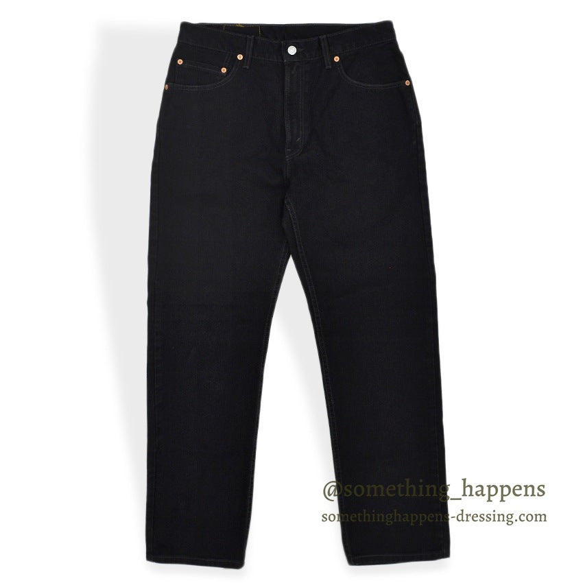 2000's Levi's 505 BLACK DENIM PANTS Made in USA... W34 L32