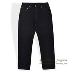 2000's Levi's 505 BLACK DENIM PANTS Made in USA... W34 L32