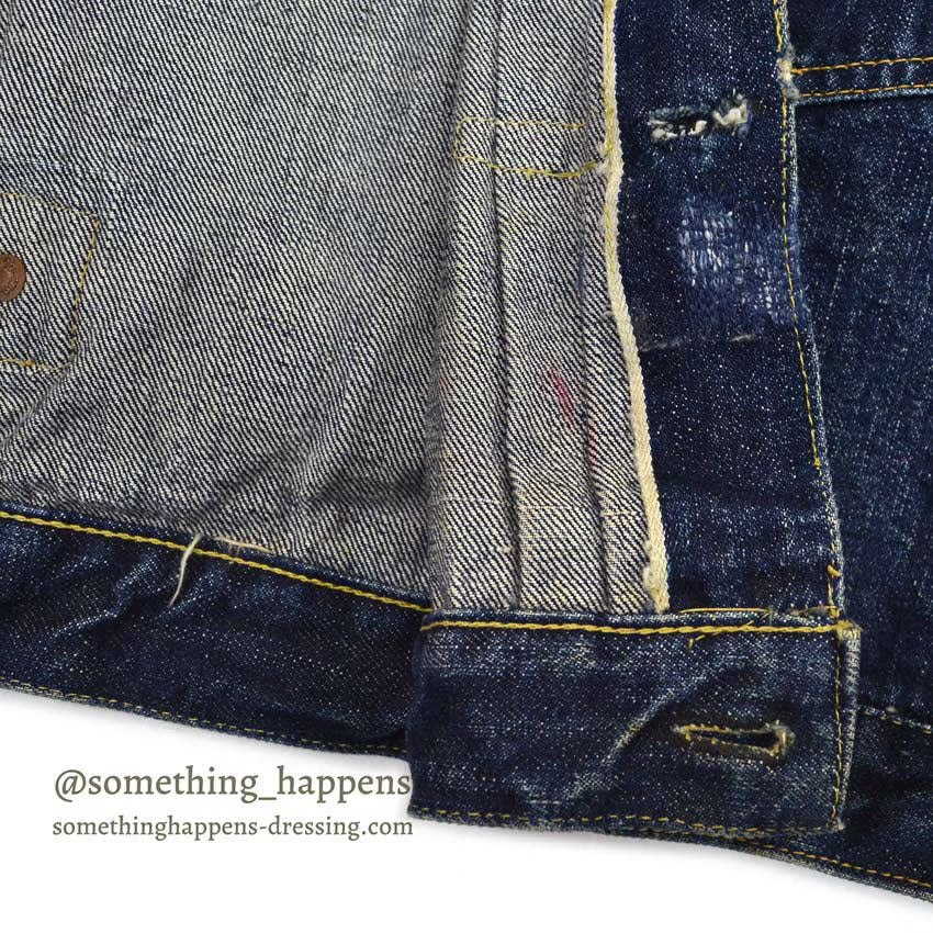 1940's LEVI'S 506XX TYPE1 DENIM JACKET DARK ...