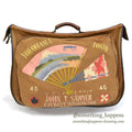 1940's U.S.A.A.F. WW2 TYPE B-4 GARMENT BAG JAPAN HAND PAINTED ...