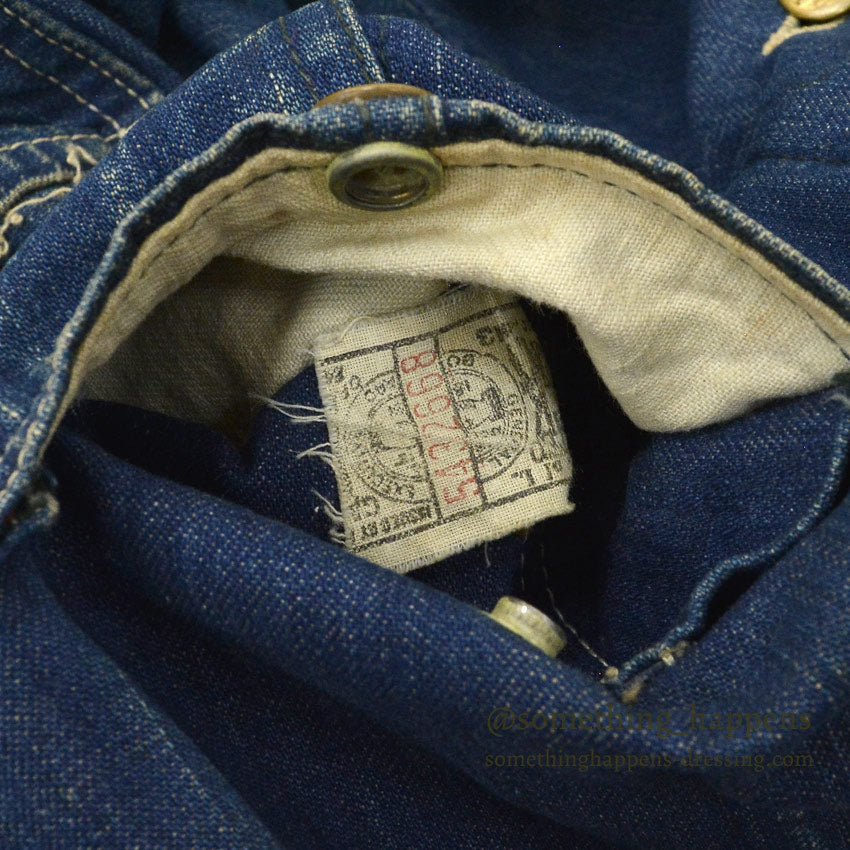 1960's Lee 81-LJ DENIM COVERALL BLANKET... 44