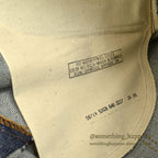 1970's DEADSTOCK LEVI'S 646 BIG-E DENIM PANTS... W34 L36