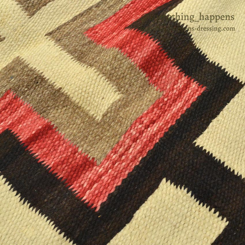 c.1930's NAVAJO RUG CROSS PATTERN... 170cm×133cm