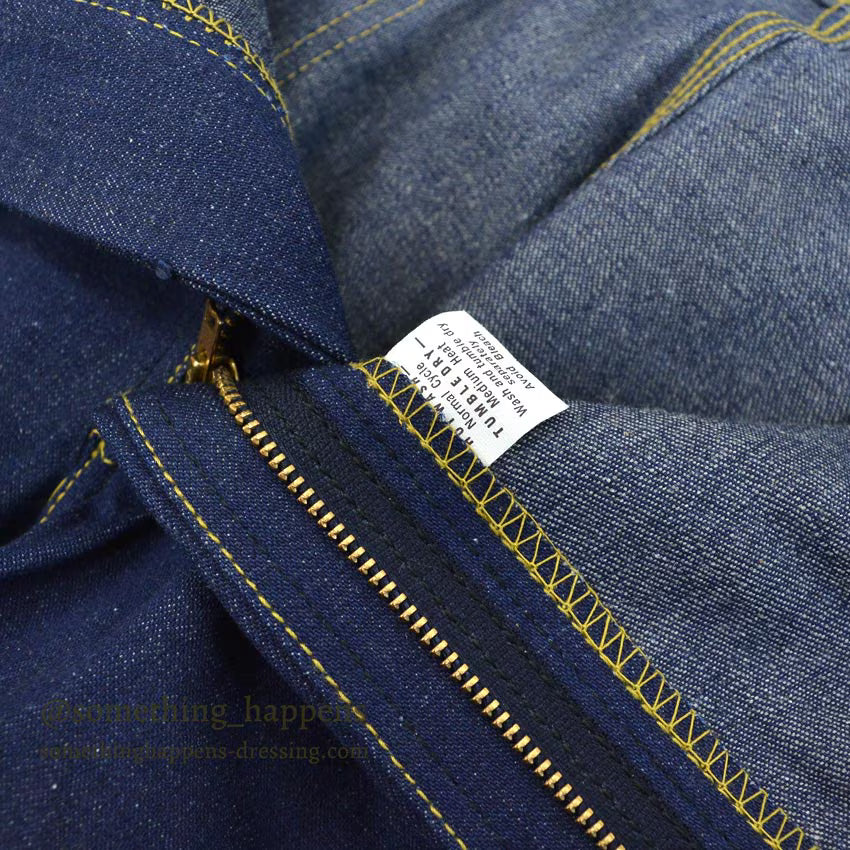 1960's~ DEADSTOCK Lee 191-Z JELT DENIM PAINTER PANTS... W38 L29