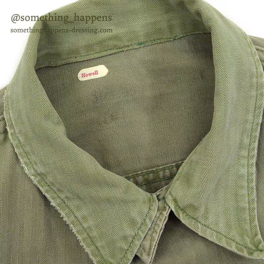 1940's U.S.NAVY WW2 HERRINGBONE TWILL JACKET ... 36