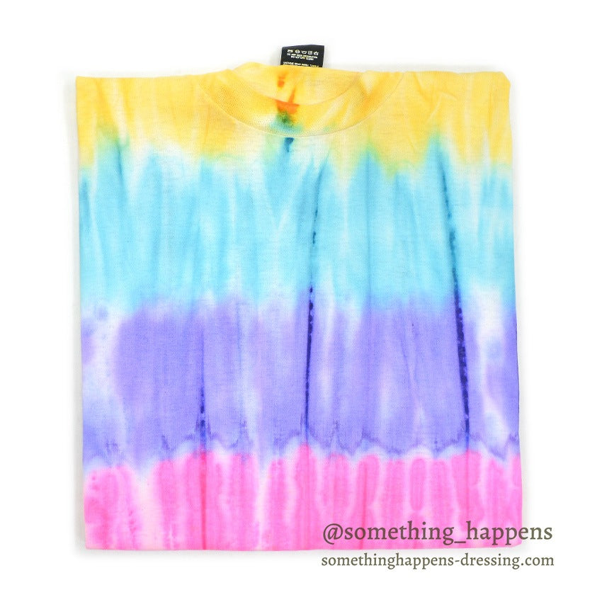 1990's SCREEN STARS BEST BORDER TIE DYE T-SHIRT ... XL