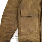 〜1970's BROWN LEATHER JACKET ...