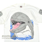 1990's DEADSTOCK ONEITA ZOOSLOOSE ドルフィン T-SHIRT ... XL