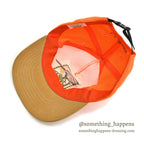 1990's LLBEAN HUNTER ORANGE COTTON CAP...