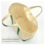 1980's LLBEAN BOAT AND TOTE GREEN... LARGE