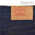 1980's DEADSTOCK Levi's 517 DENIM PANTS RED TAB Made in 1981... W34/L34