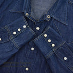 1950's Lee DENIM WESTERN SHIRT... 16 MEDIUM