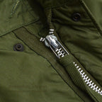 1960s US ARMY PARKA, MEN'S, M-65, Aluminum Zipper & USED LINER... M