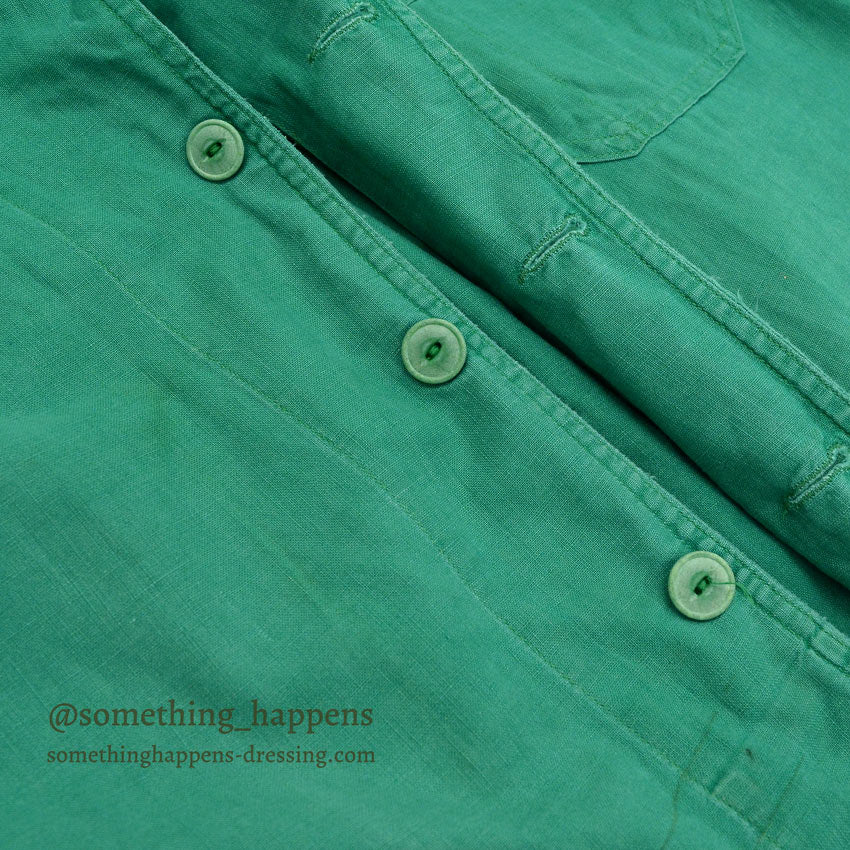 1950's THE AROTEX CO, INC GREEN WORK JACKET JUNK ... 42