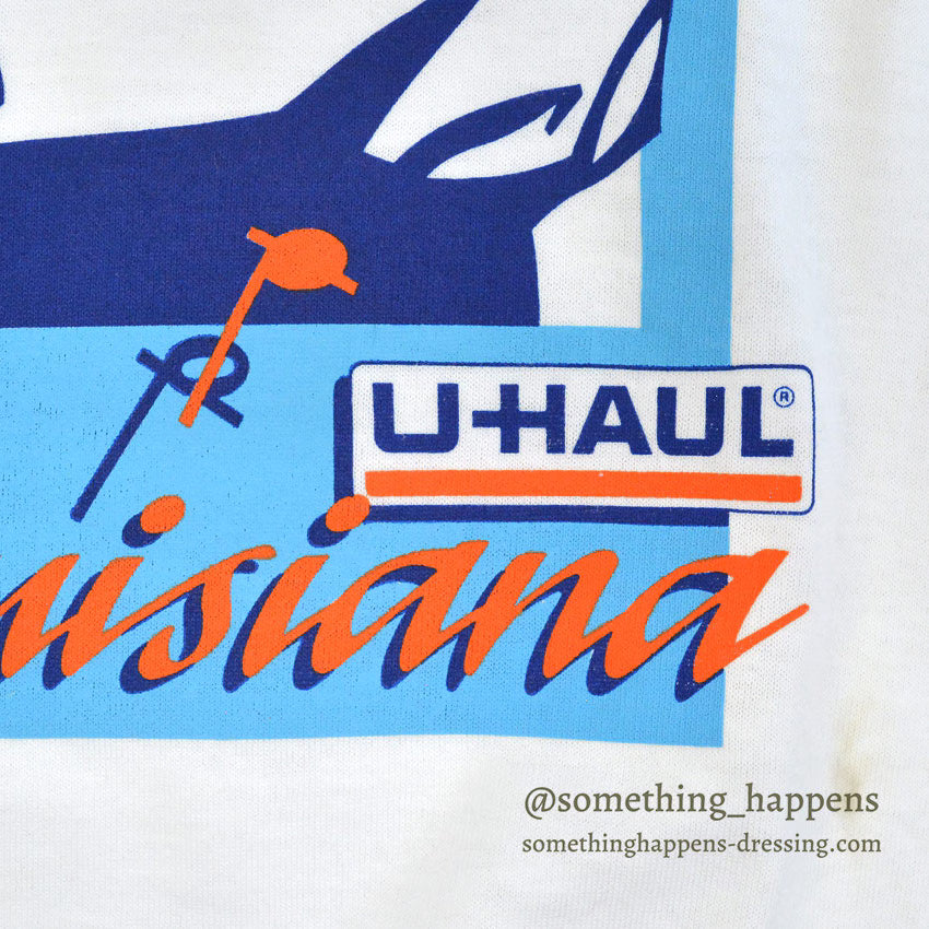 〜1990's DEADSTOCK FRUIT OF THE LOOM U-HAUL JAZZ T-SHIRT ... XL