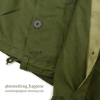 1960s Deadstock US Army Parka, Men's, M-65, Aluminum Zipper... Medium