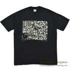1990's FRUIT OF THE LOOM KEITH HARING ANNIE LEIBOVITZ FOTOFOLIO T-SHIRT ... L