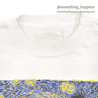 1990's Van Gogh THE STARRY NIGHT ART PRINT T-SHIRT... Fits like L