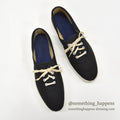 ~1980's OLD BLACK COTTON SNEAKER 2...
