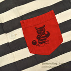 1950's VARSITY JAIL BIRDS STRIPES COSTUME SHIRT...L