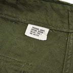 1960's U.S.ARMY TROUSERS, MAN'S COTTON SATEEN OG-107, TYPE-I 2 ... W32/L31