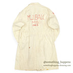 1960's MOUNT SINAI 1963 HAND PAINT ARMY MD DR. COAT ... 44R