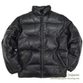 1990's SCHOTT LEATHER DOWN JACKET... 36