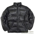 1990's SCHOTT LEATHER DOWN JACKET... 36