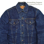 1960's LEVI'S 70505-0317 BIG-E DENIM JACKET BLANKET ... Fits like 38