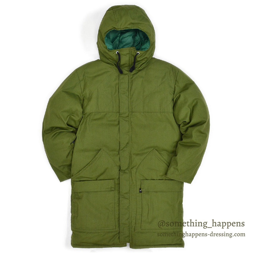 1970's 10X OLIVE GREEN HUNTING DOWN COAT...S