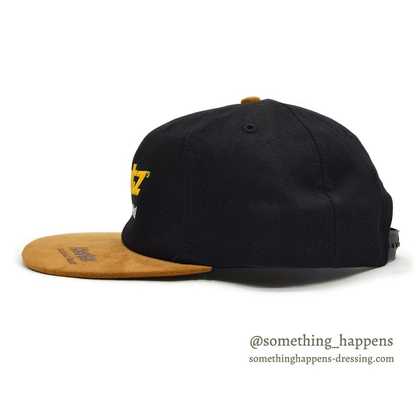 1990's DEADSTOCK HERTZ BLACK / LEATHER CAP...
