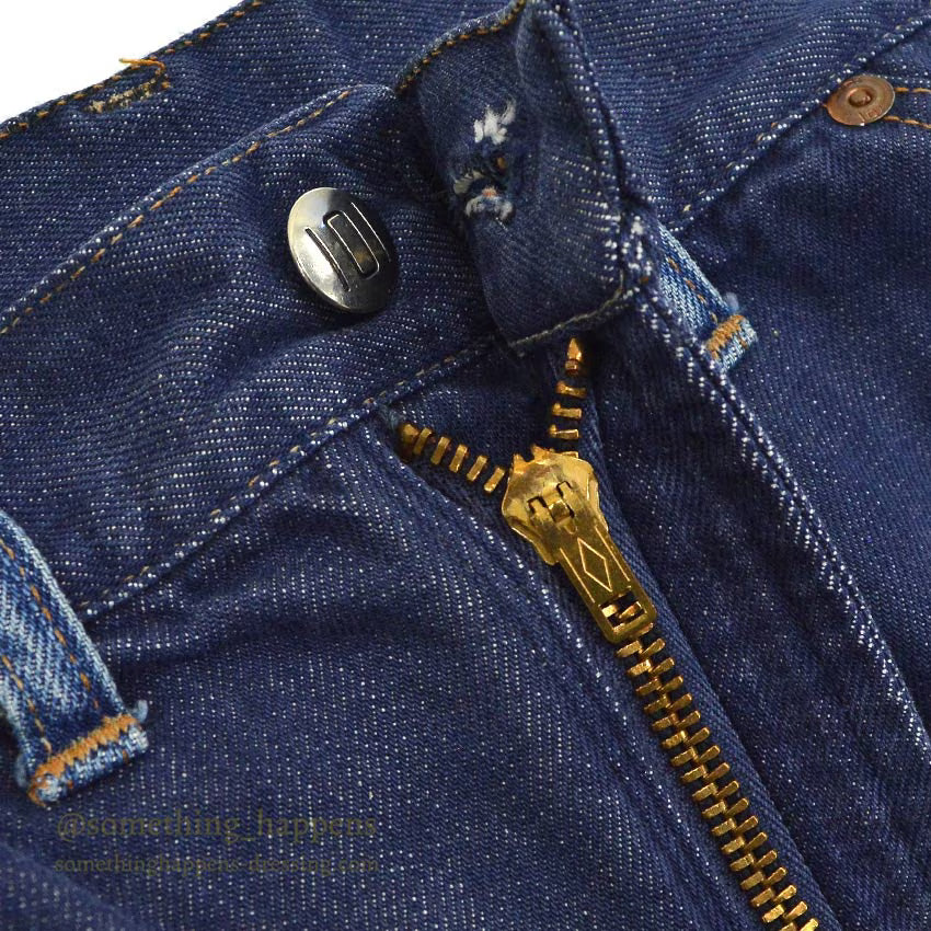 1960's POWR HOUSE MONTGOMERY WARD 101 DENIM PANTS SELVAGE... W34/L29