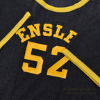 ~1960's CHAMPION ENSLEY ATHLETIC JERSEY T-SHIRT BLACK ... 44