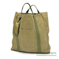 1950's~ MILITARY CANVAS TOTE BAG...