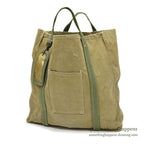 1950's~ MILITARY CANVAS TOTE BAG...
