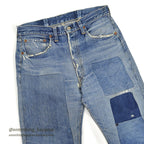 1950's LEVI'S 501XX PATCHWORK... W32/L30