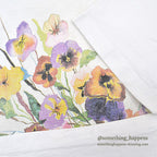 1990's FLOWER ART PRINT T-SHIRT...