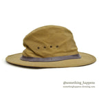 OLD FILSON TIN CLOTH PACKER HAT TAN ... L