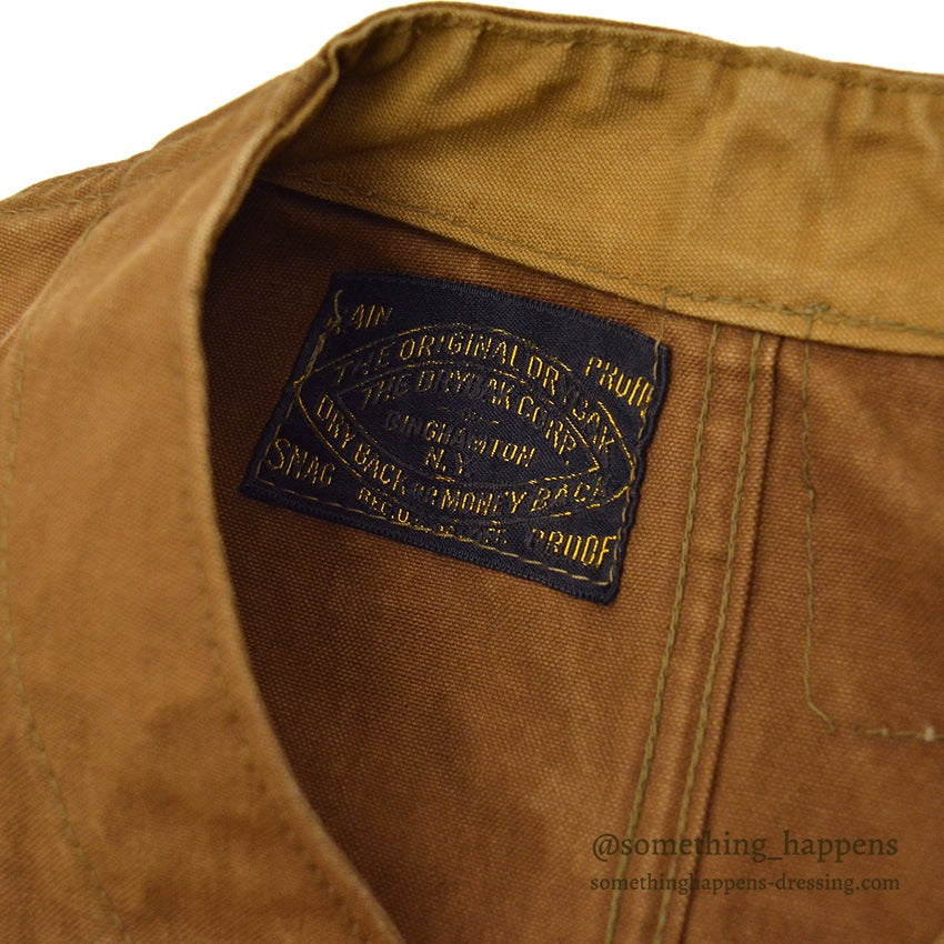 1930's DRYBAK BROWN DUCK HUNTING VEST...